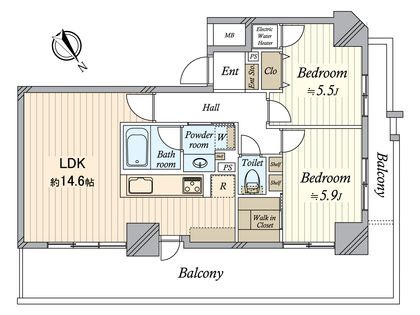 間取図(平面図)