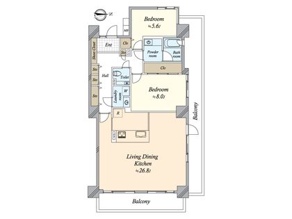 間取図(平面図)