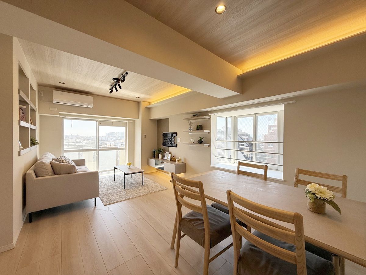 八幡山ビューグリーン リビング リビング