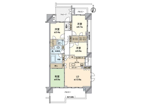 東京テラス 間取図(平面図) 東京テラス 間取図(平面図)