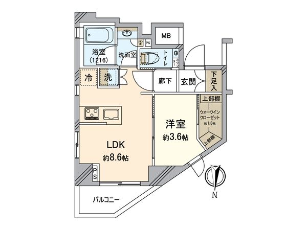 ヴァースクレイシア芦花公園イースト 間取図(平面図) ヴァースクレイシア芦花公園イースト 間取図(平面図)