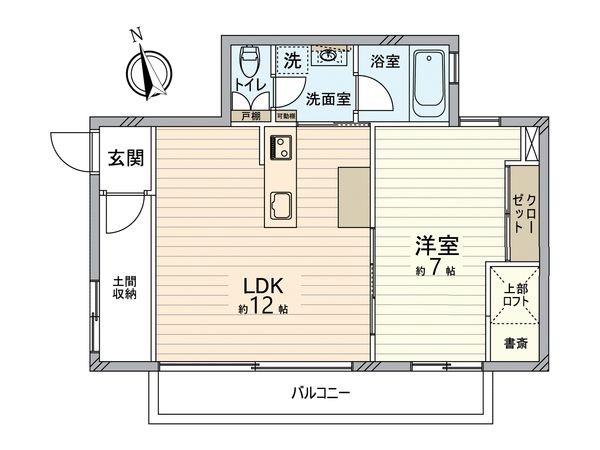 sumica浜田山 間取図(平面図) sumica浜田山 間取図(平面図)