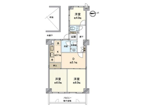 間取図(平面図)