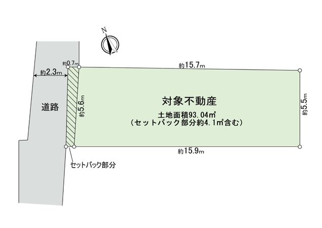 世田谷区北沢1丁目 土地 区画図 世田谷区北沢1丁目 土地 区画図