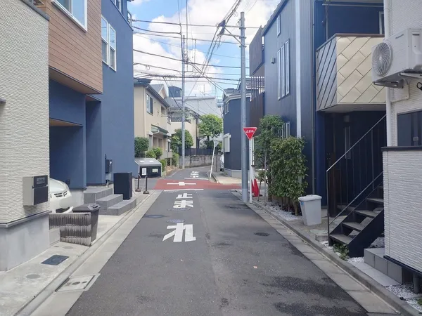 前面道路