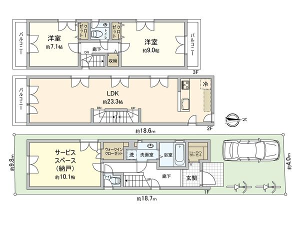 間取図(平面図)