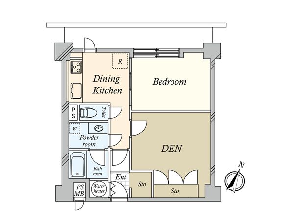 笹塚サンハイツ 間取図(平面図)