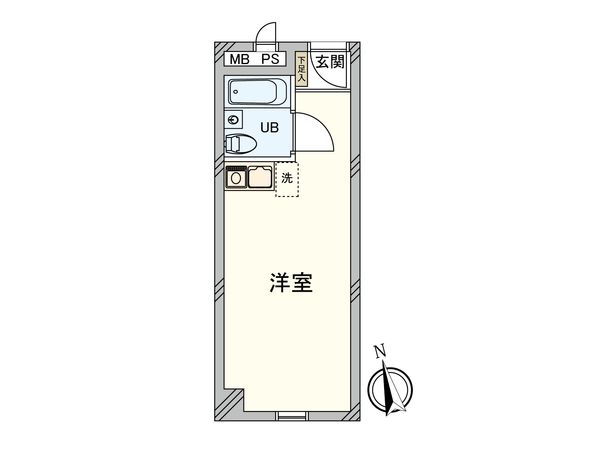 シャトレーイン東京笹塚 間取図(平面図) 間取図(平面図)
