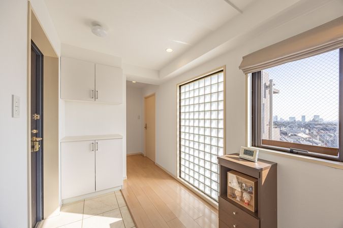 レクセル梅ヶ丘 玄関