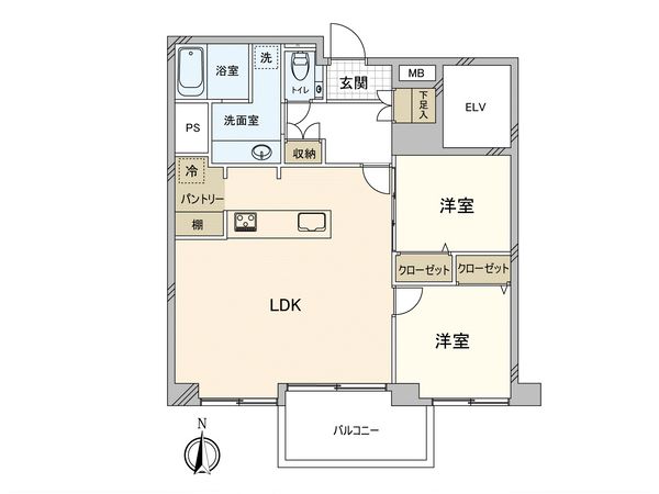 松原ハイデンス 間取図(平面図) 間取図(平面図)