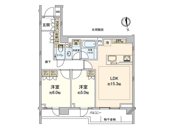 ザ・パークハウス代沢 間取図