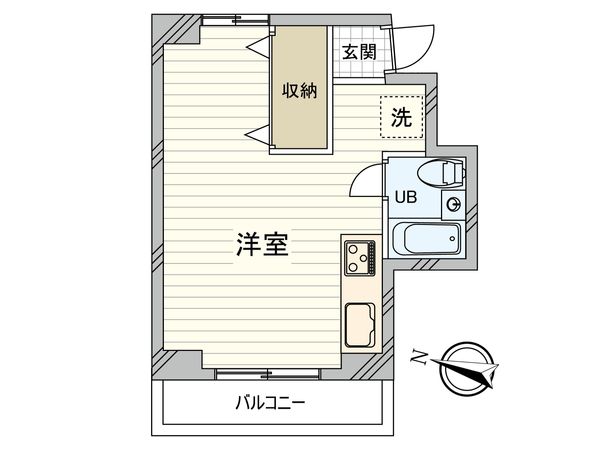 北沢ハイム 間取図(平面図) 北沢ハイム 間取図(平面図)
