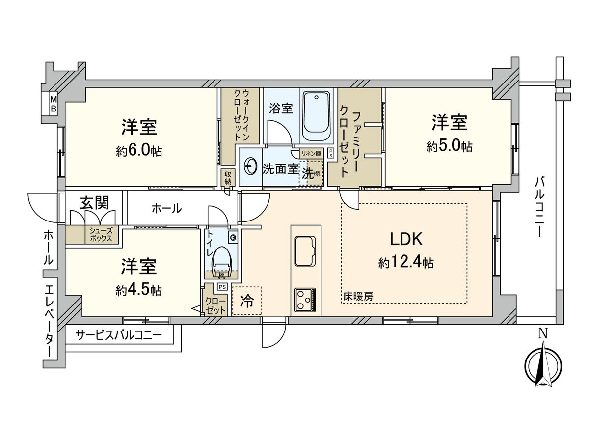 間取図(平面図)