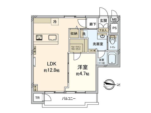 トーア明大前マンション 間取図(平面図) トーア明大前マンション 間取図(平面図)