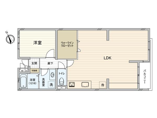 ライオンズマンション喜多見 間取図(平面図)