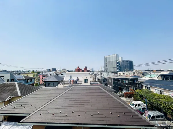 ルーフバルコニー北西側眺望