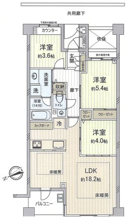 間取図(平面図)