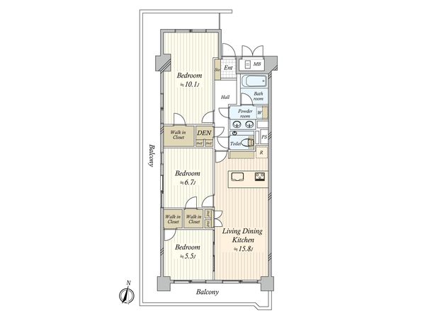 間取図(平面図)