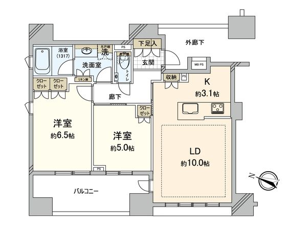 間取図(平面図)