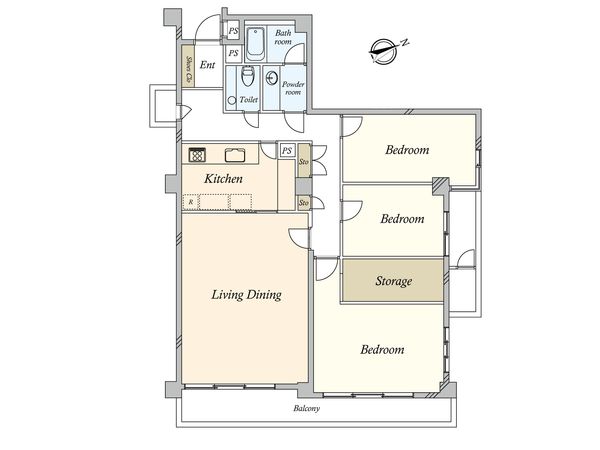 間取図(平面図)