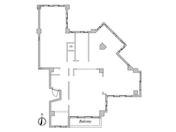 代々木台マンション 間取図(平面図)