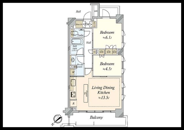 間取図(平面図)