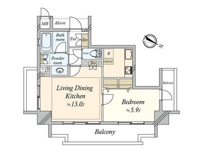 間取図(平面図)