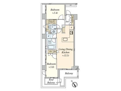 間取図(平面図)