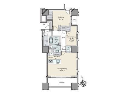 間取図(平面図)