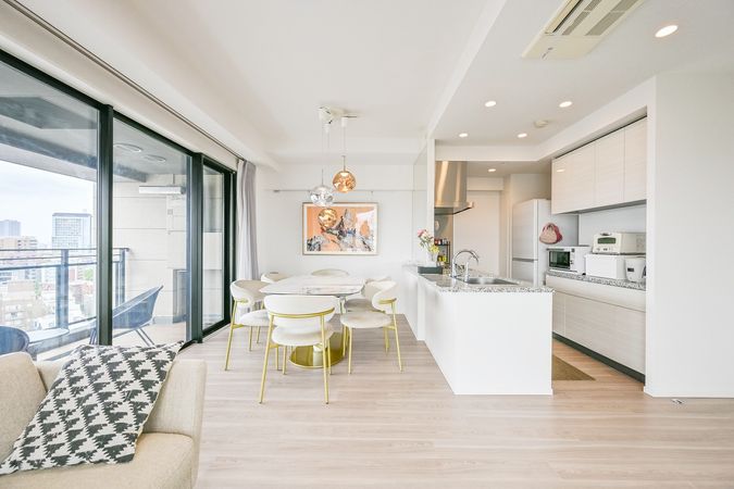 グランドヒルズ南青山 リビング