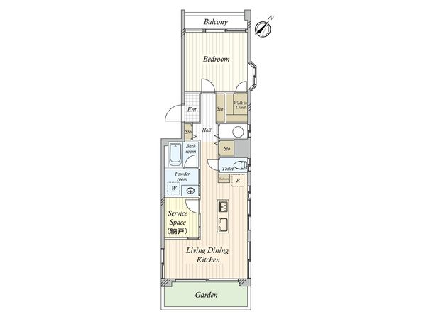 ガーデンハウス富ヶ谷 間取図(平面図) 間取図(平面図)