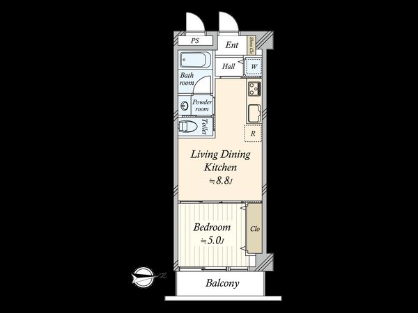 シャンボール三軒茶屋 間取図(平面図) シャンボール三軒茶屋 間取図(平面図)