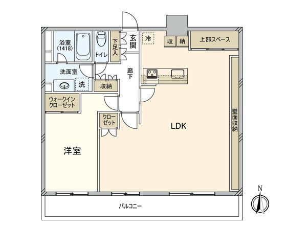 ディアマークスキャピタルタワー 間取図(平面図) ディアマークスキャピタルタワー 間取図(平面図)