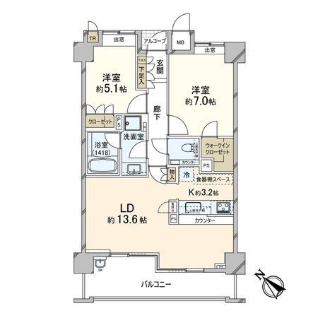 ファミールグラン代々木西原デクスターハウス 間取図(平面図) ファミールグラン代々木西原デクスターハウス 間取図(平面図)
