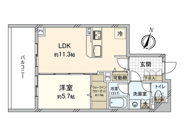 間取図(平面図)