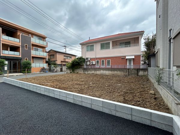 上小田中2丁目売地 前面道路含む外観 上小田中2丁目売地 前面道路含む外観
