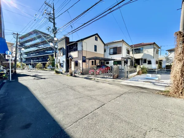 前面道路（令和8年1月撮影）