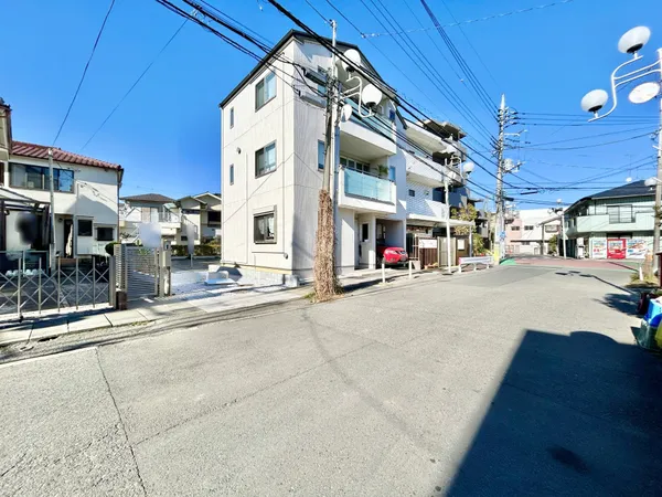 前面道路（令和8年1月撮影）