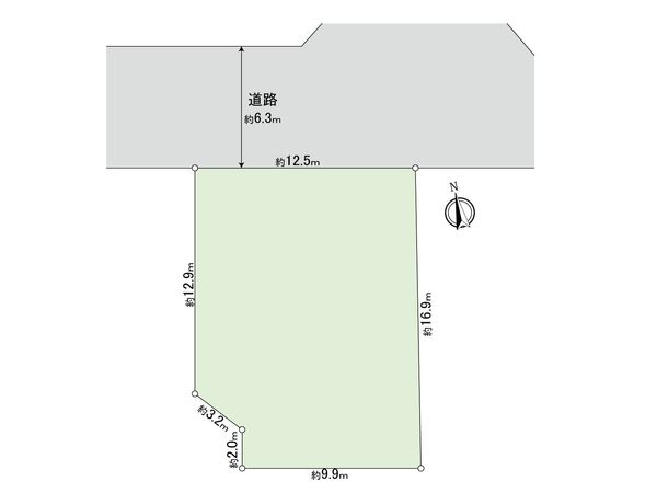 青葉区あざみ野2丁目(土地) 区画図 青葉区あざみ野2丁目(土地) 区画図