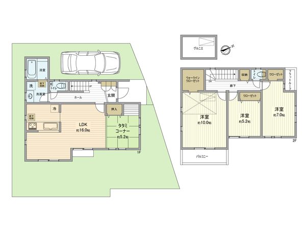 間取図(平面図)