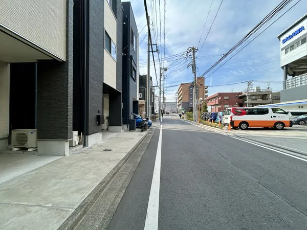 前面道路