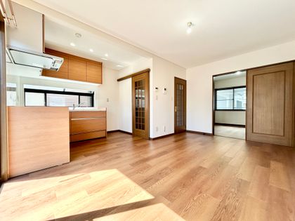 北見方3丁目戸建 リビング