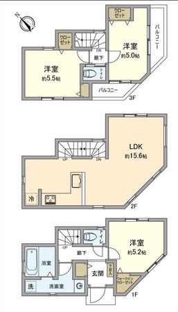 下作延2丁目 新築戸建 間取図(平面図)