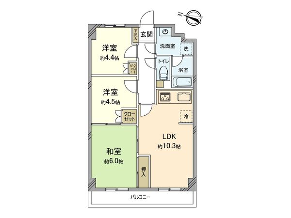 間取図(平面図)