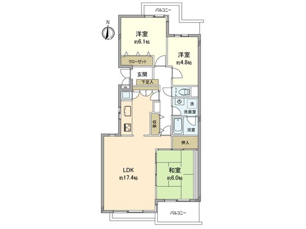 間取図(平面図)