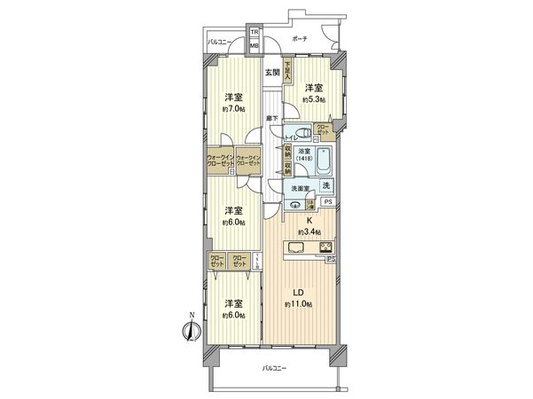 間取図(平面図)