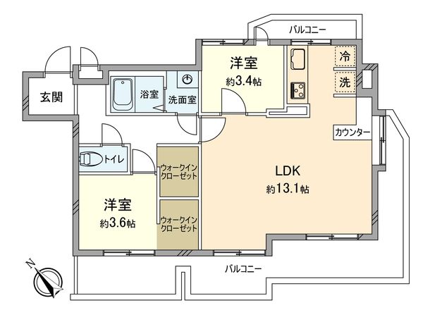 間取図(平面図)