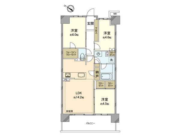 間取図(平面図)