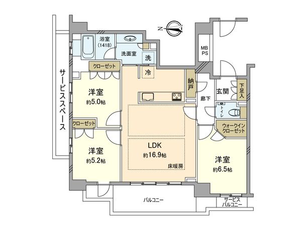 間取図(平面図)