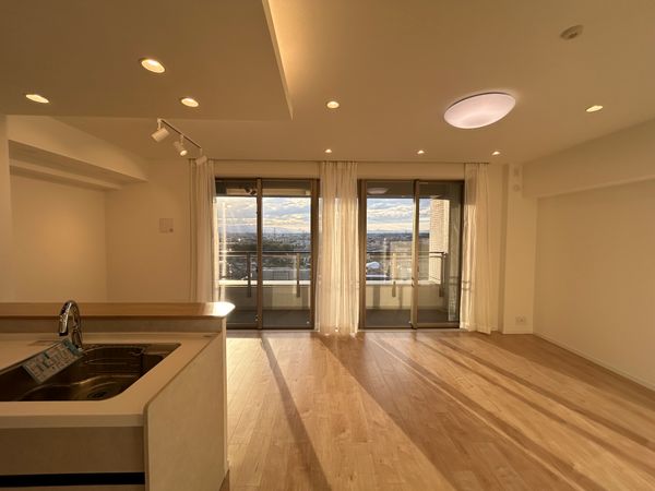 ザ・タワー&パークス田園都市溝の口 リビング